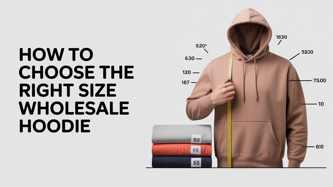 How to Choose the Right Size Wholesale Hoodie