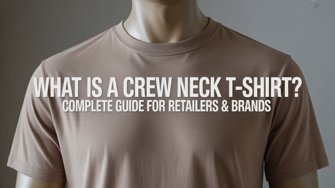 What Is a Crew Neck T-Shirt? Complete Guide for Retailers & Brands