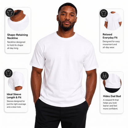Supertees Crew Neck T-Shirt
