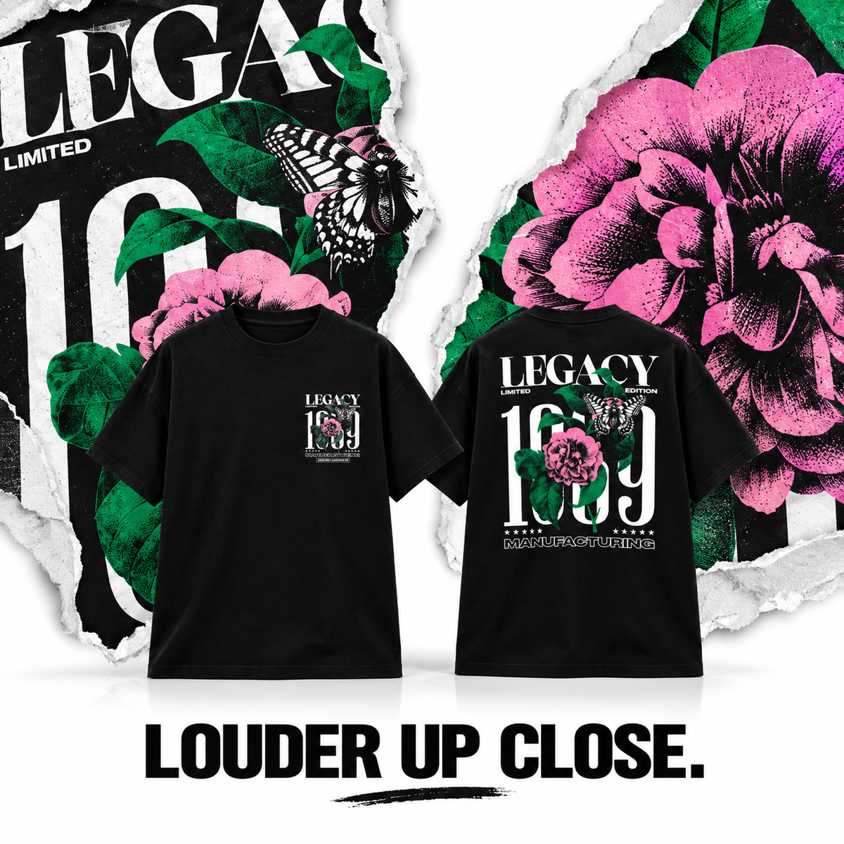 Goldsaint Relax Fit Graphic T-Shirt - Legacy