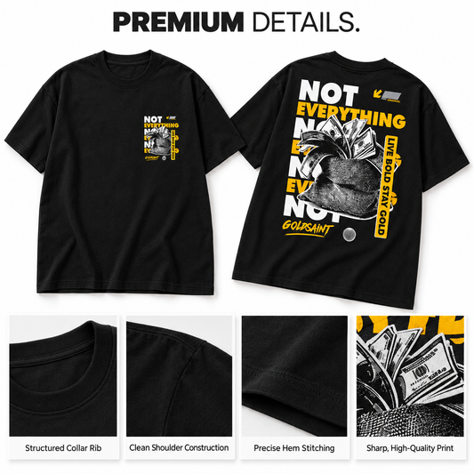 Goldsaint Relax Fit Graphic T-Shirt