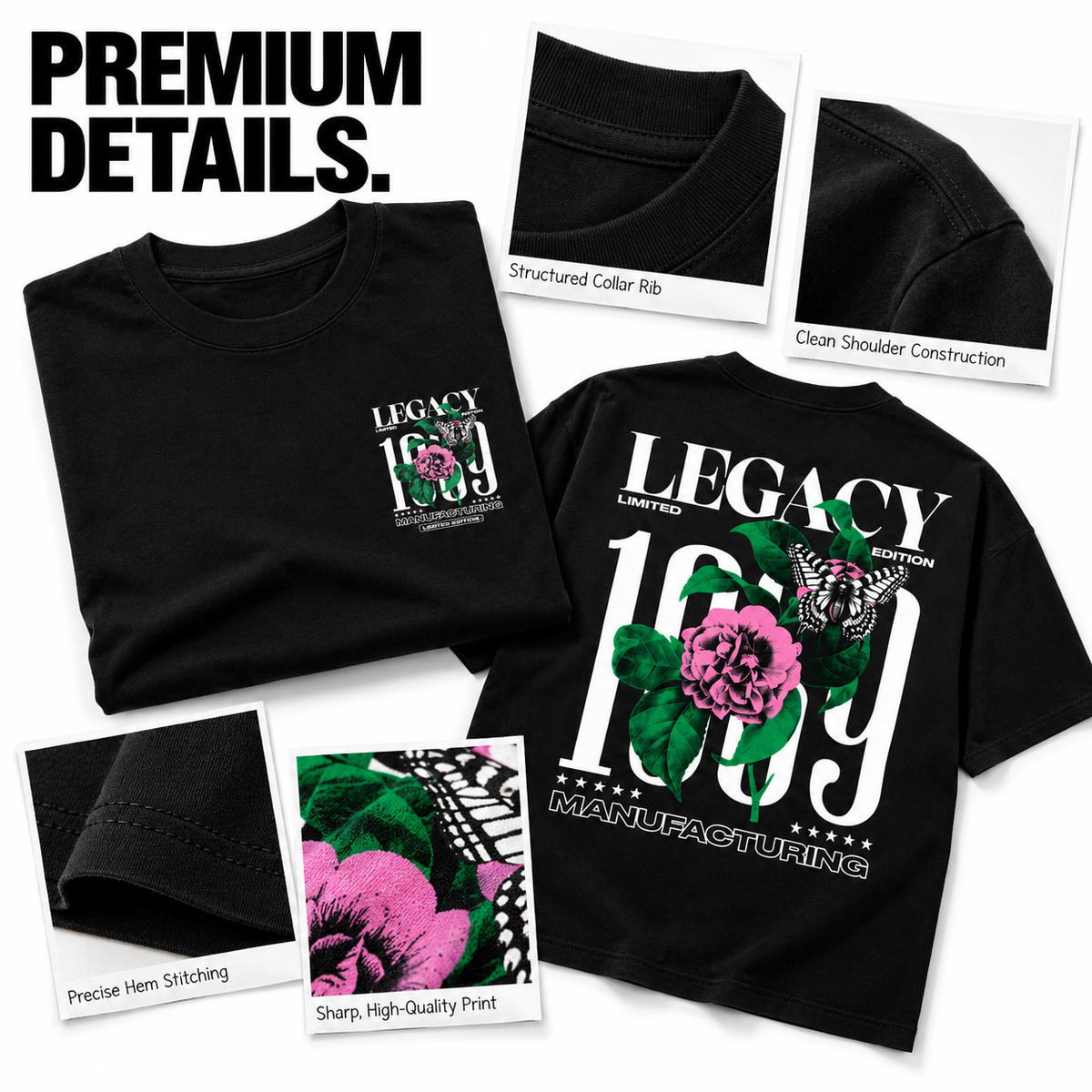 Goldsaint Relax Fit Graphic T-Shirt - Legacy