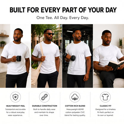 Supertees Crew Neck T-Shirt