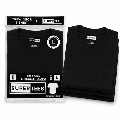 Supertees Crew Neck T-Shirt