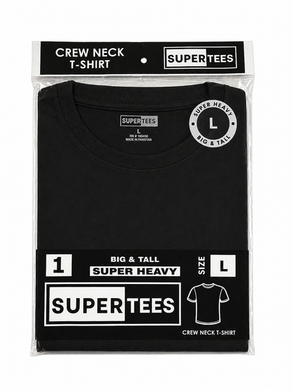 Supertees Crew Neck T-Shirt