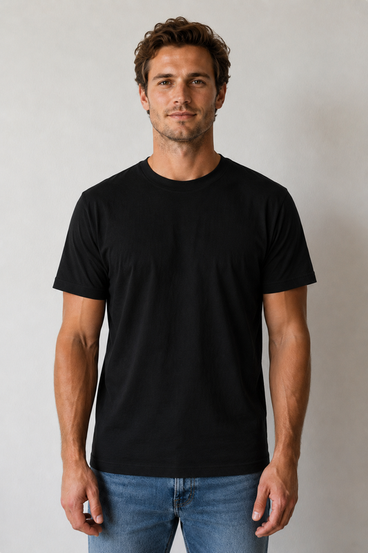 Supertees Crew Neck T-Shirt