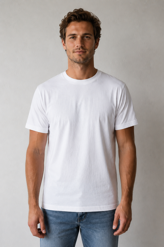 Supertees Crew Neck T-Shirt